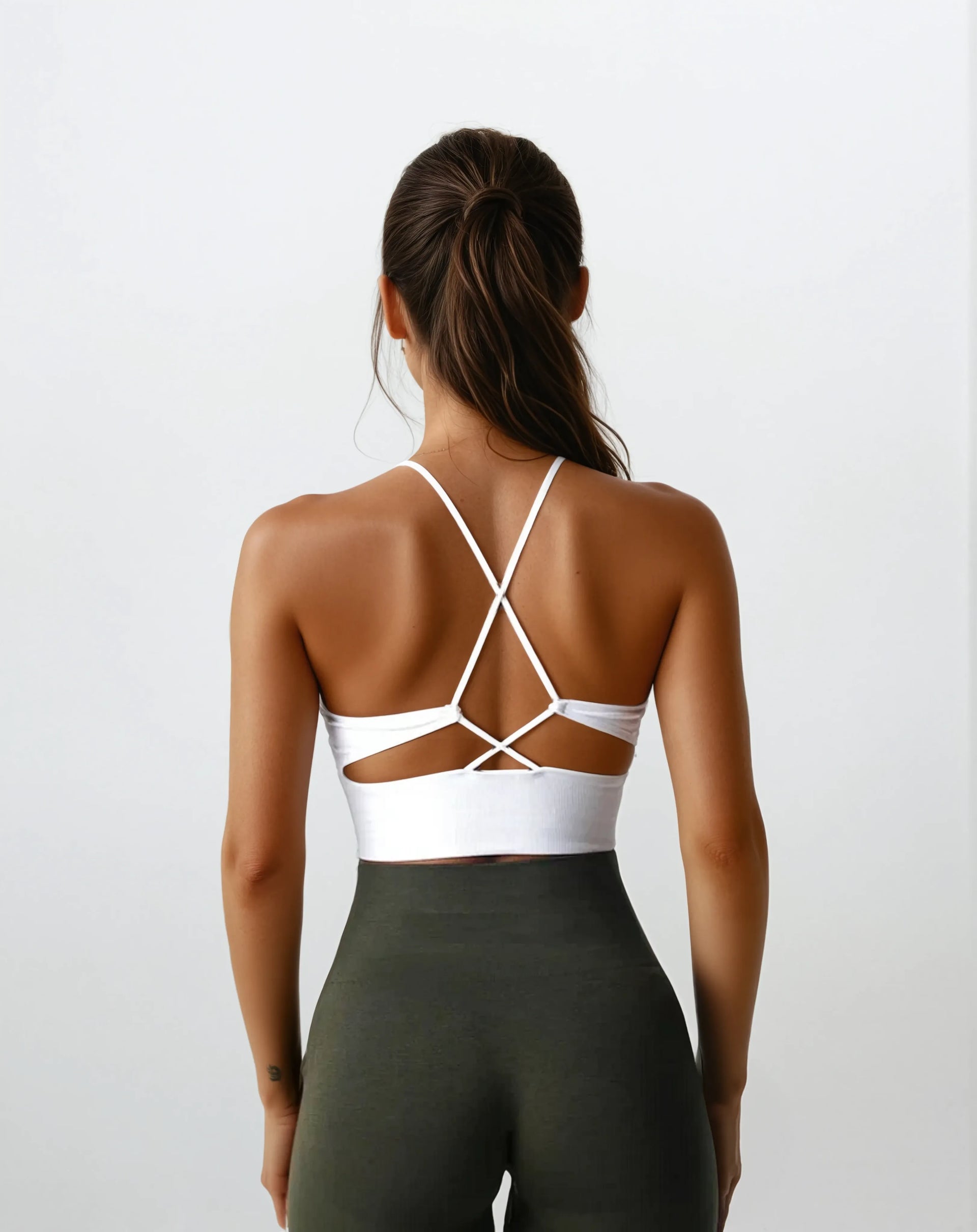 White Embrace Seamless Bra